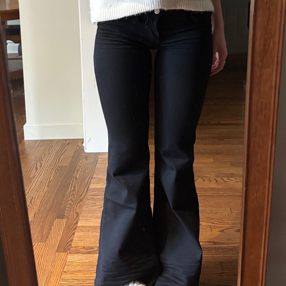 Cheap Monday Super Low Waisted Flare Jeans - Picture 4 of 4